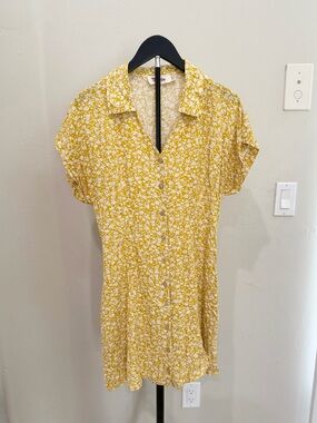 Louche London Prudence Micro Blossom Floral Mini Dress Cottagecore Prairie